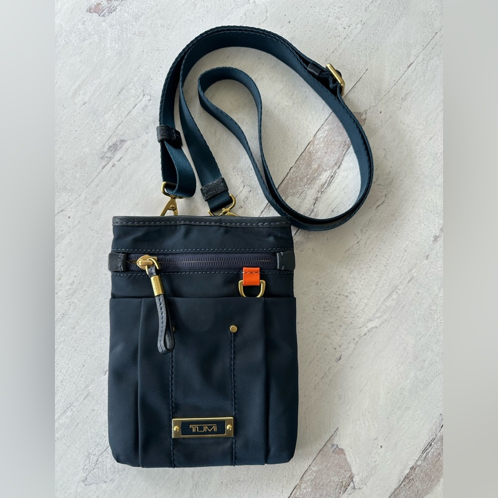 Tumi Black Crossbody Bag